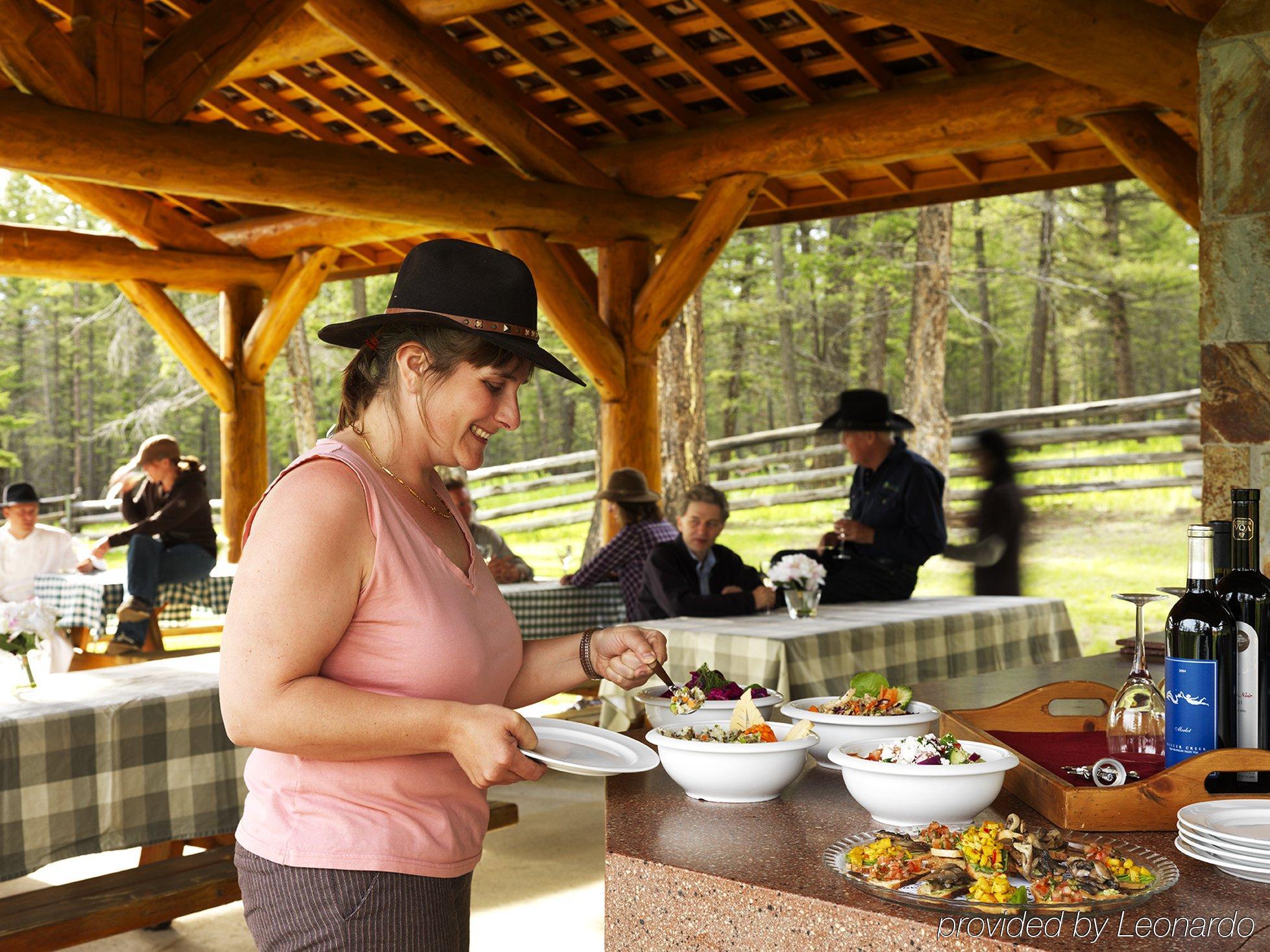 Echo Valley Ranch And Spa Clinton Restaurant foto